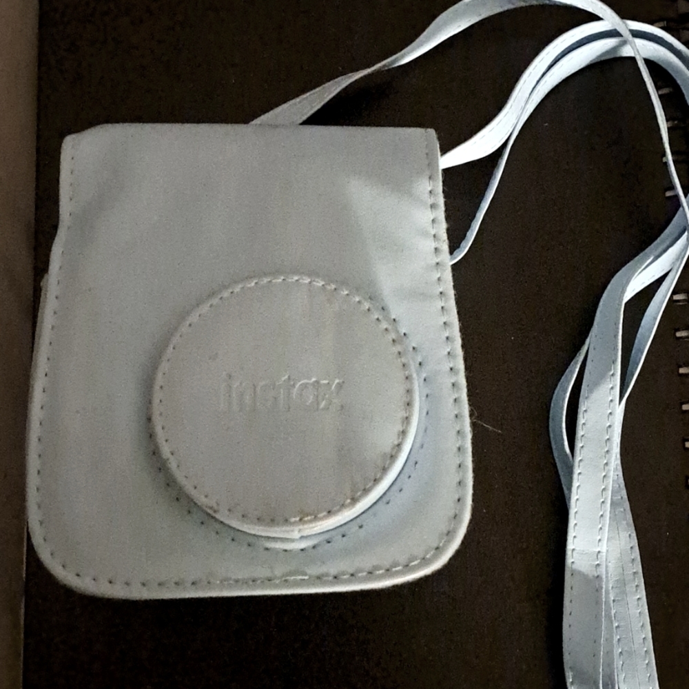 Instax camera case (light blue)